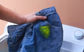 A festék súrolása a nadrágból: a foltok eltávolításának módjai