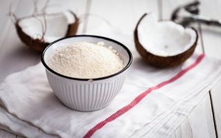 Los beneficios y daños de la harina de coco.