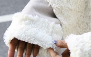 Hur man rengör vit päls: konstgjord och naturlig