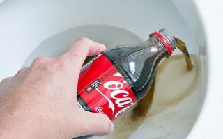 Kā tīrīt tualeti ar Coca-Cola: lietošanas instrukcijas, atsauksmes