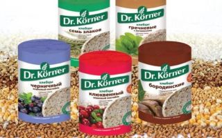 Chlebki chrupkie Dr.Kerner: korzyści i szkody, skład, zawartość kalorii, recenzje