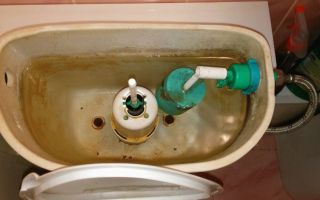 Sådan rengøres et toiletcisterne fra rust indeni: folkemusik og specialiserede midler
