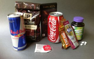 Caffeine-containing foods: list + table