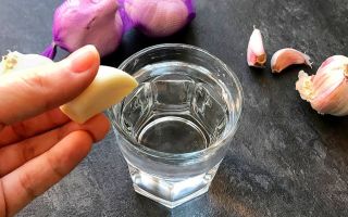 Hvad er vand med hvidløg nyttigt til: hvordan man drikker på tom mave om morgenen, anmeldelser