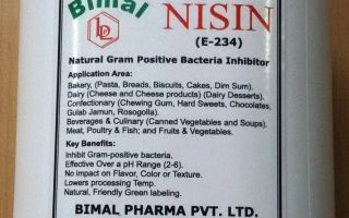 Zusammensetzung, Nutzen und Schaden des Konservierungsmittels Nisin (E234)