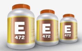 Complément alimentaire E472e: dangereux ou non, effet sur l'organisme