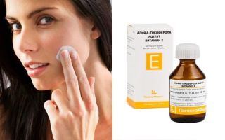 Vitamin E für die Gesichtshaut: problematisch, fettig, feuchtigkeitsspendend, faltenfrei